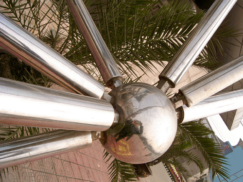 广丰县不锈钢螺栓球网架